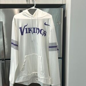 Minnesota Vikings Winter White Out XL Men’s Hoodie